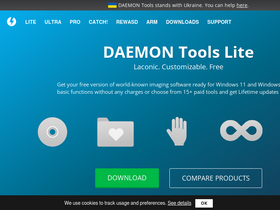 'blog.daemon-tools.cc' screenshot