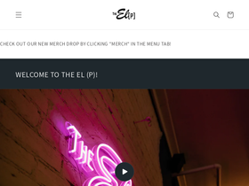 the-el-p.com homepage screenshot