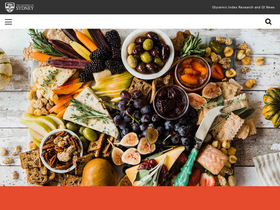 'glycemicindex.com' screenshot