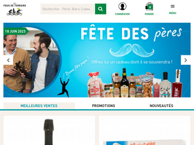 'lesfousdeterroirs.fr' screenshot