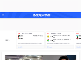 'insidesport.in' screenshot