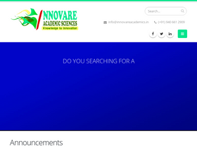 'innovareacademics.in' screenshot