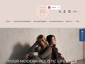 Grounded Factory website screenshot