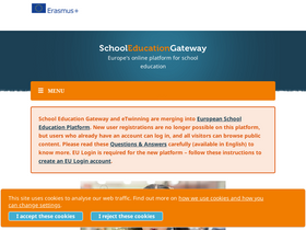 'schooleducationgateway.eu' screenshot