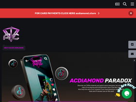 'acdiamond.net' screenshot