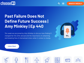 'choosefi.com' screenshot