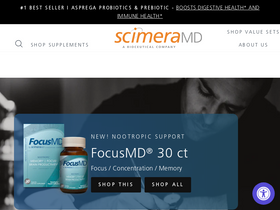 scimera.com homepage screenshot