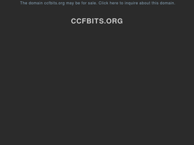 'ccfbits.org' screenshot