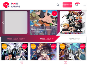 'toonanime.tv' screenshot