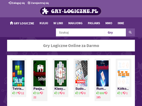 'gry-logiczne.pl' screenshot