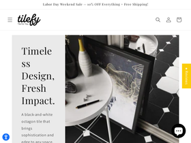Tilefy website screenshot