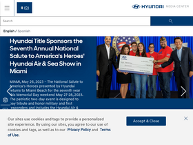 'hyundainews.com' screenshot