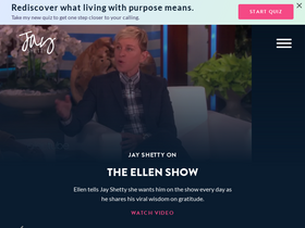 'jayshetty.me' screenshot