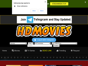 'hdmovies.top' screenshot