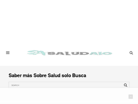 'saludaio.com' screenshot