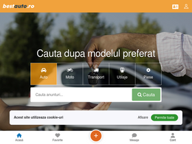 'bestauto.ro' screenshot