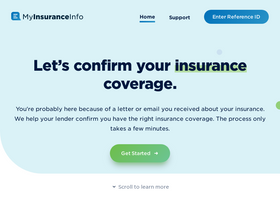 'myinsuranceinfo.com' screenshot