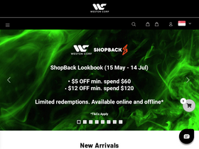 'weston.com.sg' screenshot