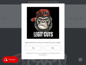 legitcuts.com homepage screenshot