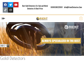 'orientdetectors.com' screenshot