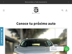 todoautomotriz.com homepage screenshot