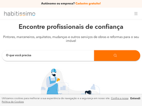 'habitissimo.com.br' screenshot