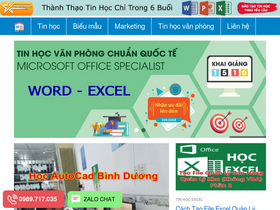 'dichvudanhvanban.com' screenshot