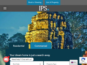 'ips-cambodia.com' screenshot