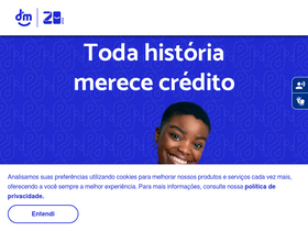 'dmcard.com.br' screenshot