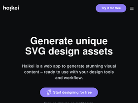 'haikei.app' screenshot