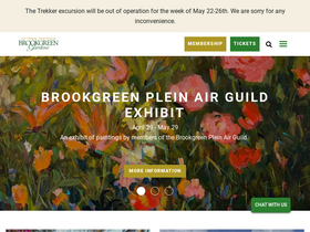 'brookgreen.org' screenshot