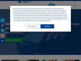 'solucionesparaladiabetes.com' screenshot