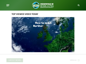 'meanwhileinireland.com' screenshot