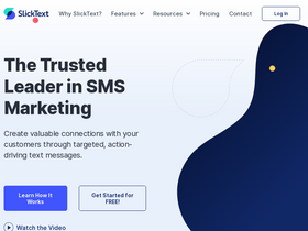 'slicktext.com' screenshot