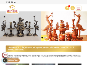 'loiphong.vn' screenshot
