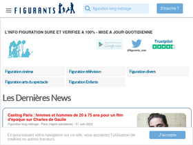 'figurants.com' screenshot