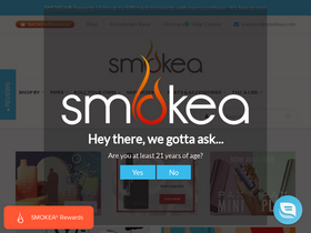 'smokea.com' screenshot
