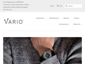 'vario.sg' screenshot