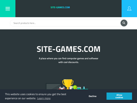 'site-games.com' screenshot