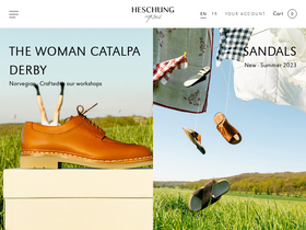 'heschung.com' screenshot