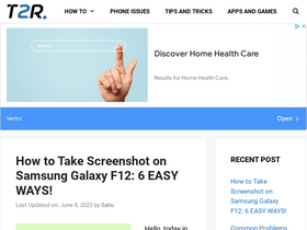 'tech2rise.com' screenshot