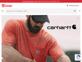 'runnings.com' screenshot