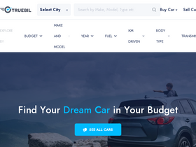 'truebil.com' screenshot