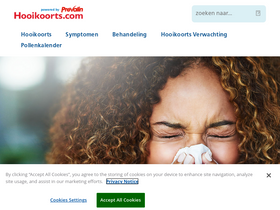 'hooikoorts.com' screenshot