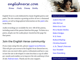 'englishverse.com' screenshot