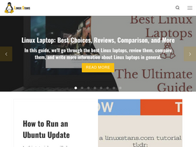 'linuxstans.com' screenshot