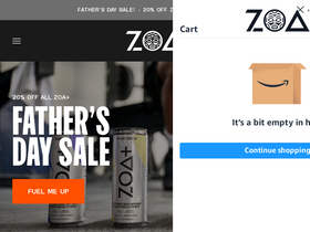 'zoaenergy.com' screenshot