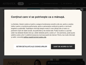 'astratex.ro' screenshot