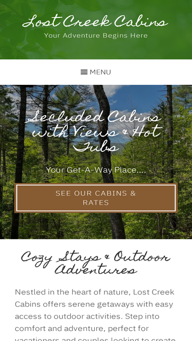 lostcreekcabins.com