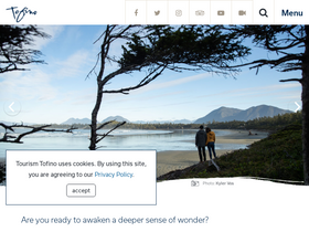 'tourismtofino.com' screenshot